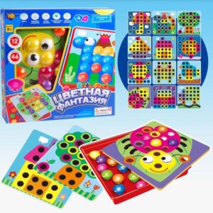 Настольная игра с магнитами «Цветная фантазия» для детей