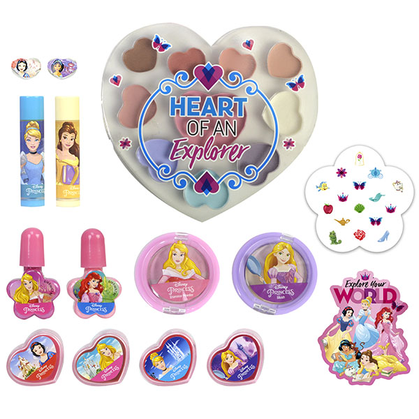 Игровой набор детской декоративной косметики Prinsess для лица и ногтей