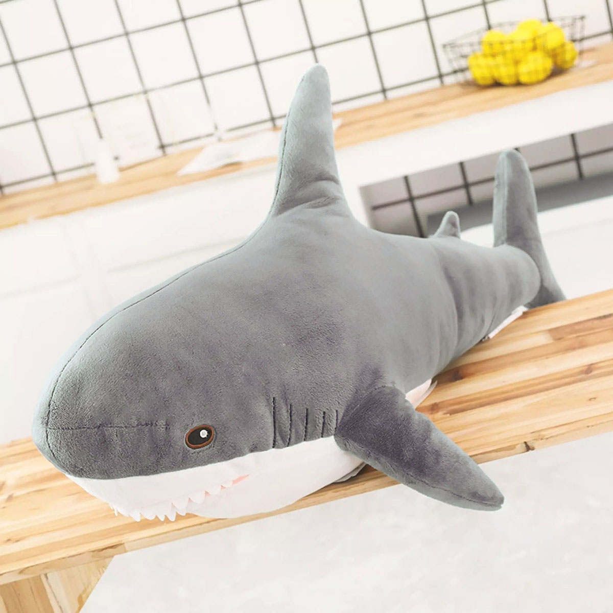 Мягкая игрушка IKEA акула 140см