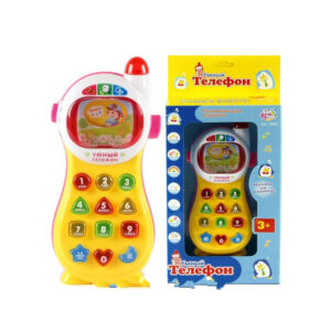 Умный телефон — интерактивная, многофункциональная развивающая игрушка со звуковыми и световыми эффектами. 