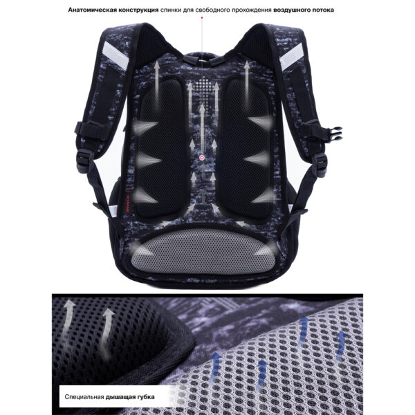 Школьный ортопедический рюкзак SkyName арт. R2-177